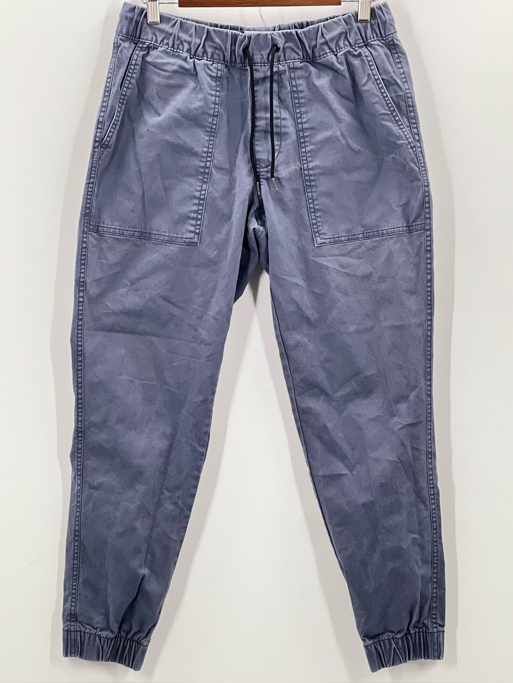 J021 Old Navy Men's Drawstring Jogger Pants - Slate Blue